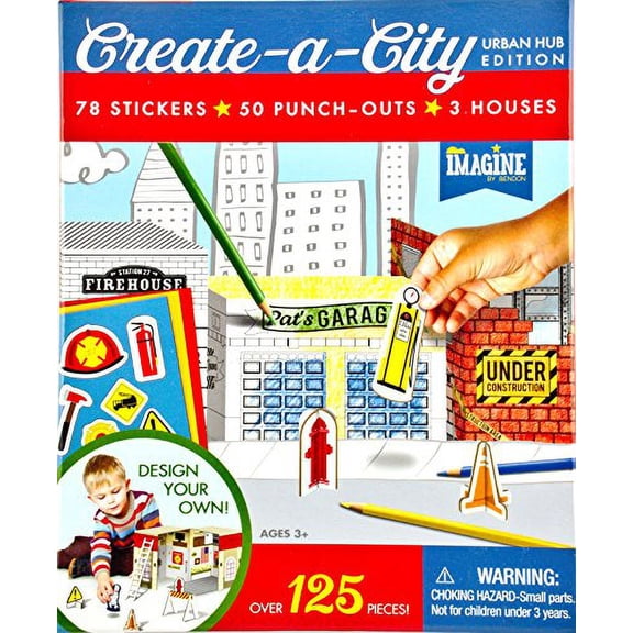 Bendon Imagine By Bendon Create-A-City Urban Hub Edition Toys_And_Games