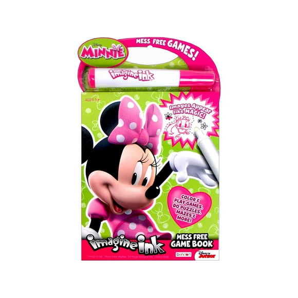 Bendon Mess Free Game Bk Disney Minnie