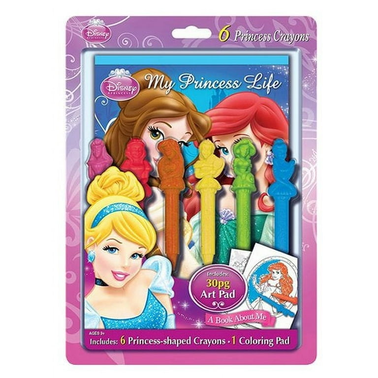 Disney Princess Art Set Bundle for Girls ~ Princess Art Kit with Coloring  Utensils, Brushes, Art Pad, Stickers, More (Disney Arts and Crafts Kit)