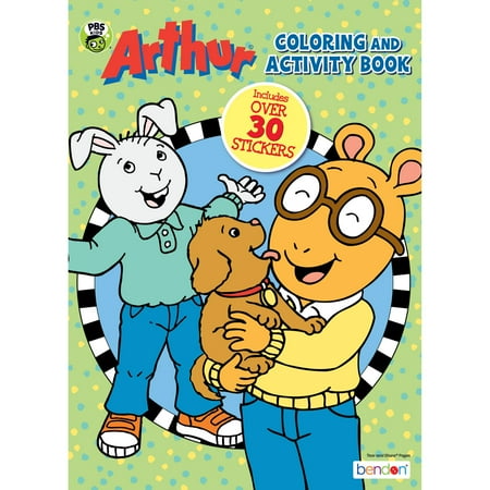 Bendon Publishing PBSKids Arthur Coloring And Activity Book with Stickers