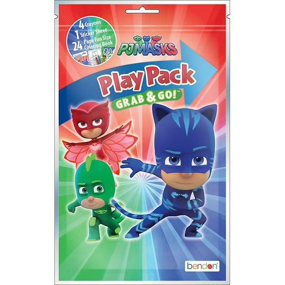 Bendon Publishing PJ Masks Play Pack