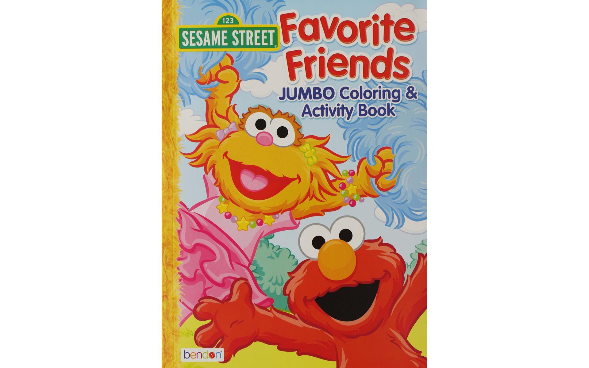 Bendon Publishing Sesame Street Jumbo Coloring Book