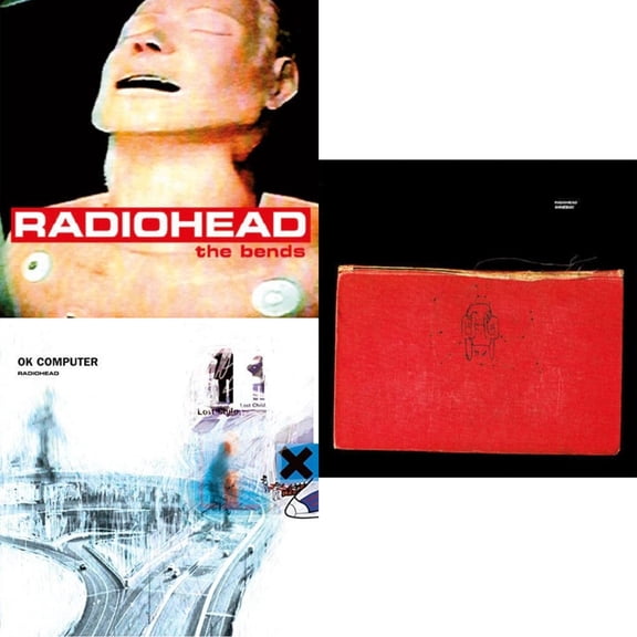 Bends (180G) & Ok Computer (2LP/180G) & Amnesiac (2LP/180G)