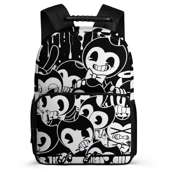 Bendy And The Ink Machine (1) 16-Inch Everyday Backpack/Travel Laptop Bag