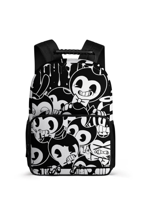 Bendy And The Ink Machine (1) 16-Inch Everyday Backpack/Travel Laptop Bag