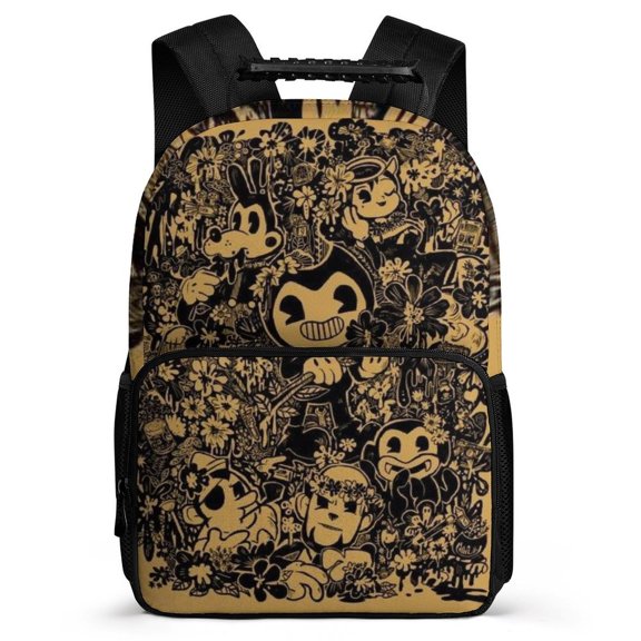 Bendy And The Ink Machine 16-Inch Everyday Backpack/Travel Laptop Bag