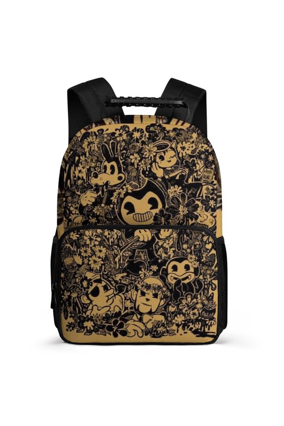 Bendy And The Ink Machine 16-Inch Everyday Backpack/Travel Laptop Bag