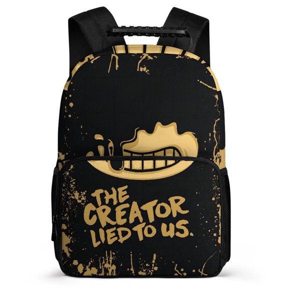 Bendy And The Ink Machine 16-Inch Everyday Backpack/Travel Laptop Bag