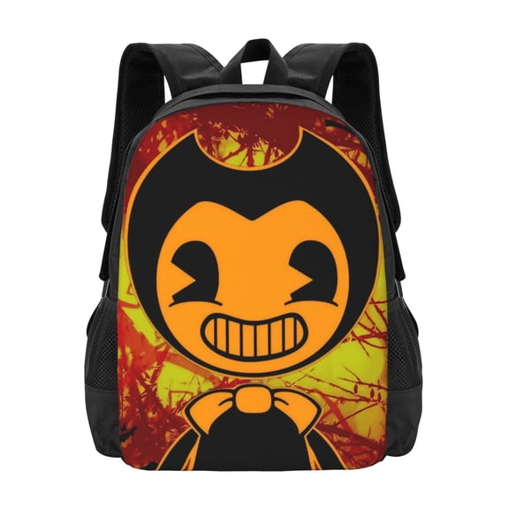 Bendy And The Ink Machine Backpack Unisex College Bookbags Laptop Travel Backpacks Business Large Capacity Adult Bags