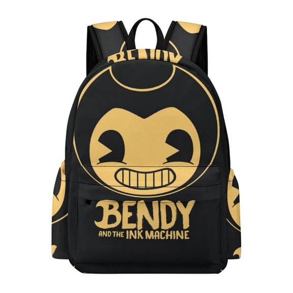 Bendy And The Ink Machine Cute Anime Travel And Hiking Backpack 42x30x15cm