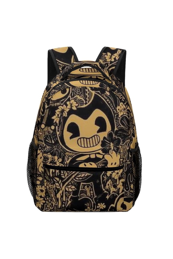 Bendy And The Ink Machine Cute Backpack Lightweight Travel Bag Can Also Be Used As A Laptop Bag One size