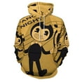 thumbnail image 1 of Bendy And The Ink Machine Hoodie 3D Print Pullover Hooded Long Sleeve Sweatshirts Tops Blouse with Pocket for Mens Womens, 1 of 7