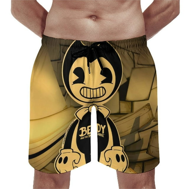Bendy And The Ink Machine Men's Speedo Quick Dry Beach Double Side