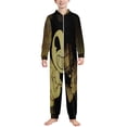 thumbnail image 1 of Bendy And The Ink Machine One Piece Pajama Hooded Union Suit PJs Sleepwear, 1 of 7