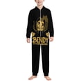 thumbnail image 1 of Bendy And The Ink Machine One Piece Pajama Hooded Union Suit PJs Sleepwear, 1 of 7
