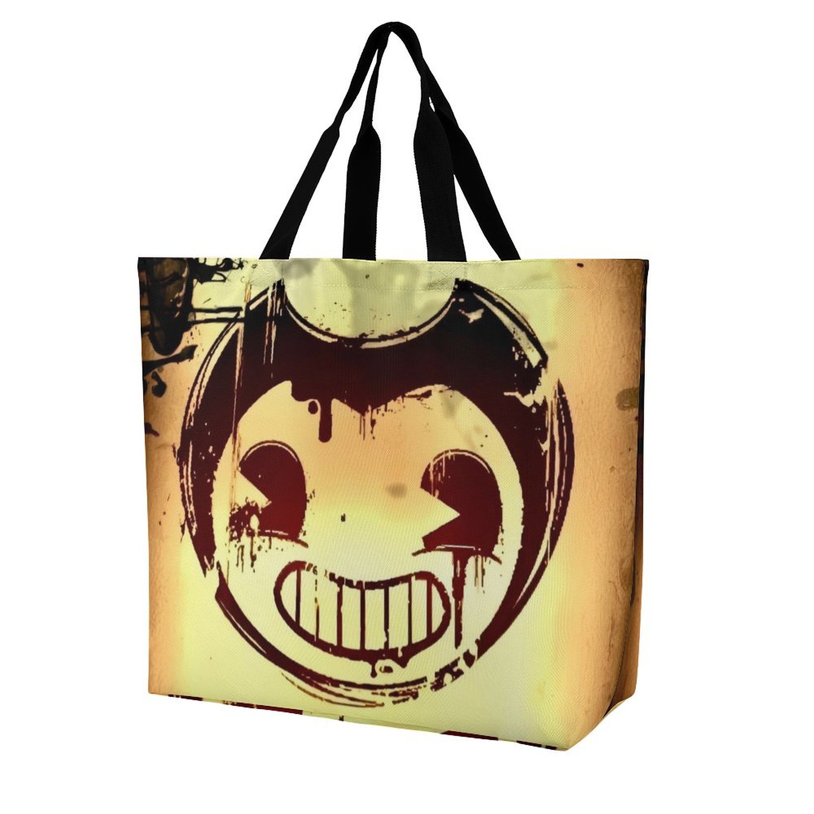 Bendy And The Ink Machine Shoulder Bag Portable Storage Handbag Eco ...