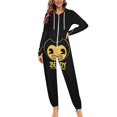 thumbnail image 1 of Bendy And The Ink Machine Unisex Onesie Pajamas Zipper Jumpsuit Hooded One Piece Sleepwear for Family Mens Womens, 1 of 8