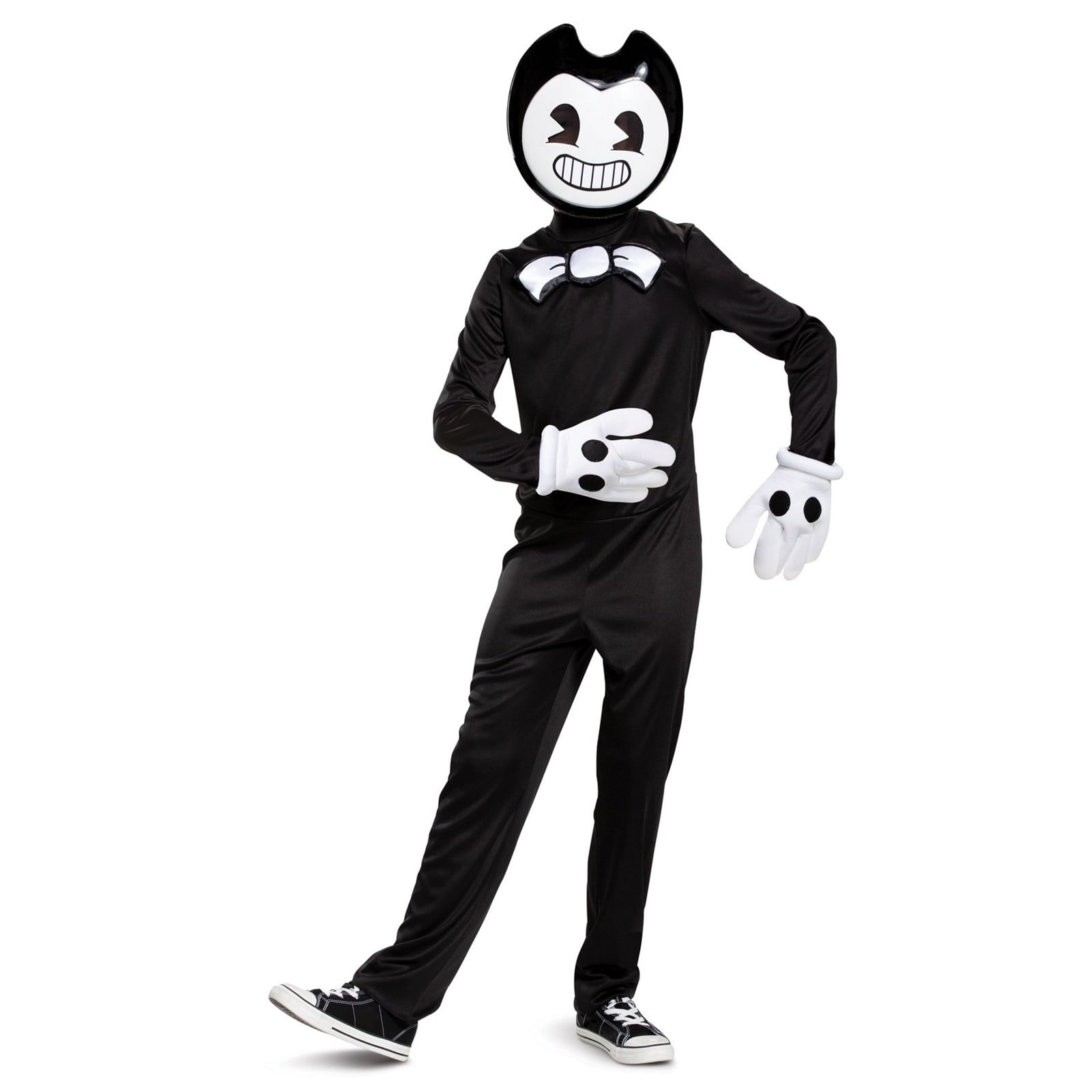 Kid's Bendy and the Ink Machine Ink-Demon Half Mask