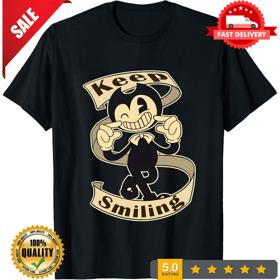 Bendy Kids T-Shirt Top Boys Girls T SHIRT TSHIRT #6, NEW TRENDING ITEM-TH82480