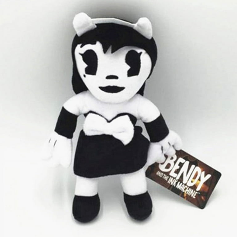 Bendy Plush Toy, Bendy Plush Toys Bendy Doll Cute Game Horror Plush Soft  Stuffed Animals Plush Toys for Kids and Game Fans