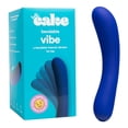 thumbnail image 1 of Hello Cake Bendable Vibe Vibrator for Women, Waterproof & Rechargeable Internal Toy with 10 Vibrating Modes, Blue, 1 of 6