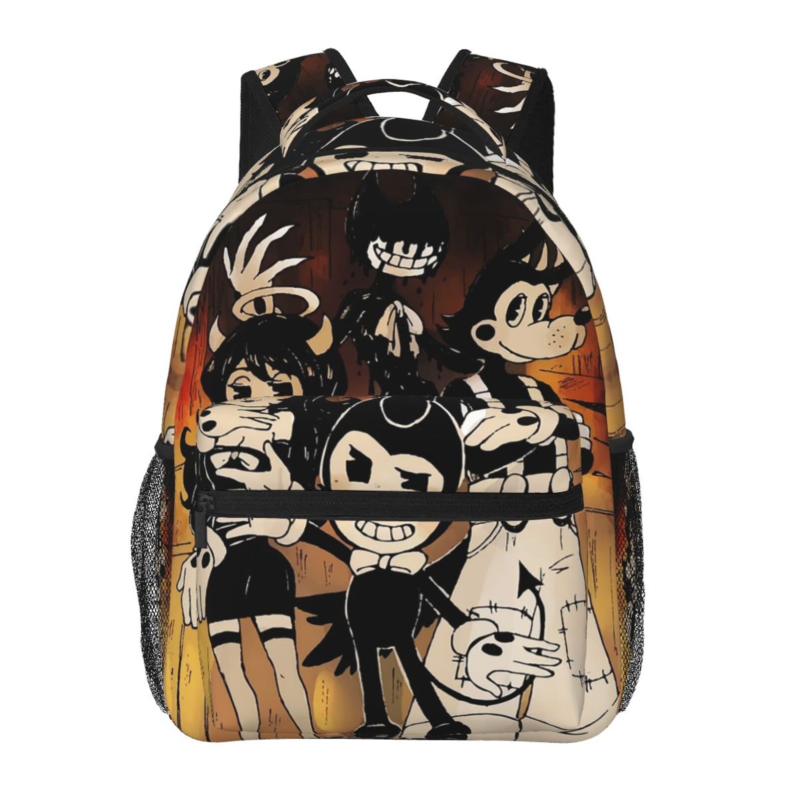 Bendy and The Ink Machine Backpacks Bookbag Casual Daypack Backpacks ...