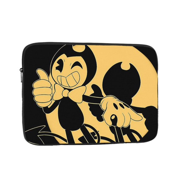 Bendy and The Ink Machine Laptop Sleeve Case for Men Women, 12 inch Computer Pocket Case Tablet Briefcase Carrying Bag