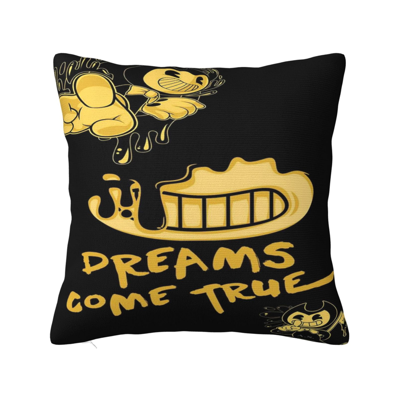 Bendy and The Ink Machine Throw Pillow Cover Decoration Pillow Case ...