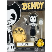 Bendy and the Ink Machine 5 inch Articulated Alice Action Figure with Microphone & Projector Accessory for Teen Ages 14+