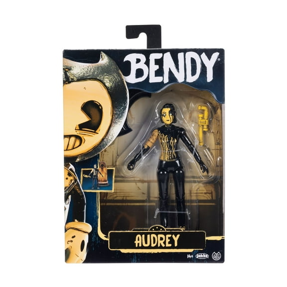 Bendy and the Ink Machine 5 inch Articulated Audrey Action Figure with Pipe Accessory For Teen Ages 14+