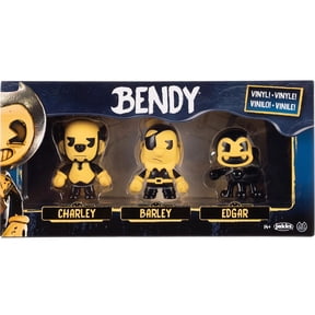 Bendy and the Ink Machine Charley, Barley & Edgar Mini Vinyl Figure 3-Pack Set