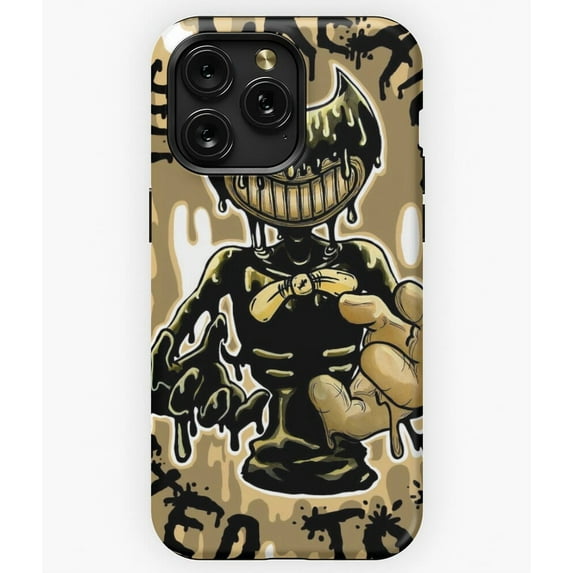 Bendy and the Ink Machine Video Game Fan Art A2706 Phone Case for iPhone 11 to 17 Pro Max