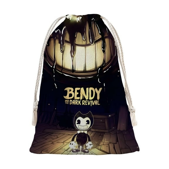 Bendy and the Ink Machine-theme Christmas Bunch Pocket for Christmas Decoration gifts Pocket16"X20"(40cm*52cm)