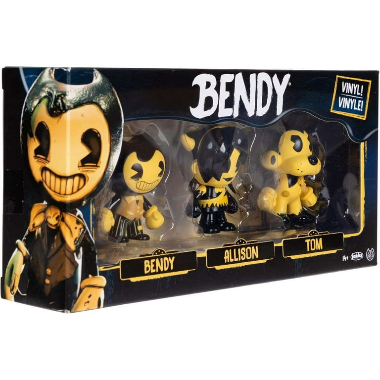 bendy and the ink machine フィギュア セット Bendy and the Ink Machiner Mini Figure Set - Walmart.com