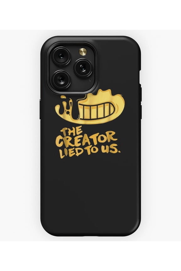 Bendy's Ink Machine Merch T-Shirt Style Graphic A2711 Phone Case for iPhone 11 to 17 Pro Max