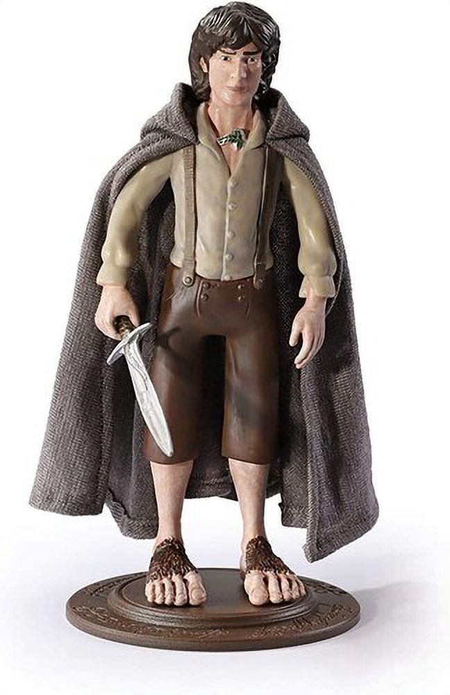 BendyFigs Lord of the Rings Frodo Baggins Collectible 7-inch Figure ...