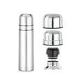 thumbnail image 1 of Bene Casa 16.9 oz Silver/Black Coffee Thermos, 1 of 2