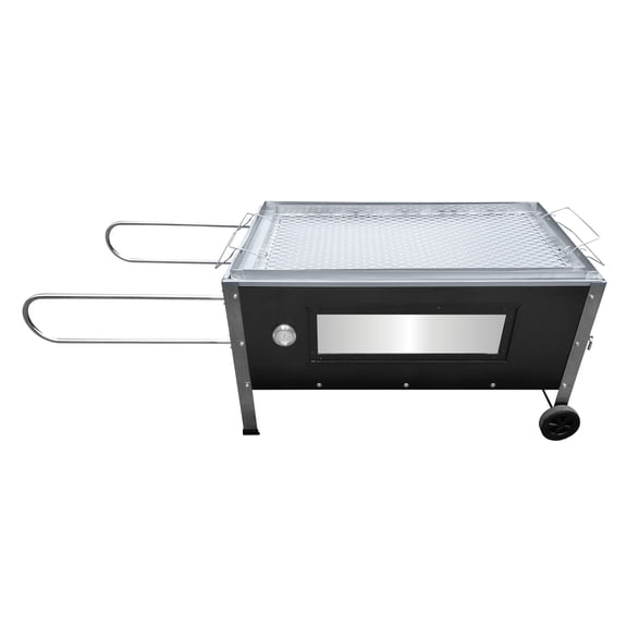 Bene Casa Black Caja Asadora Roasting Box with Window, 100lb. Capacity