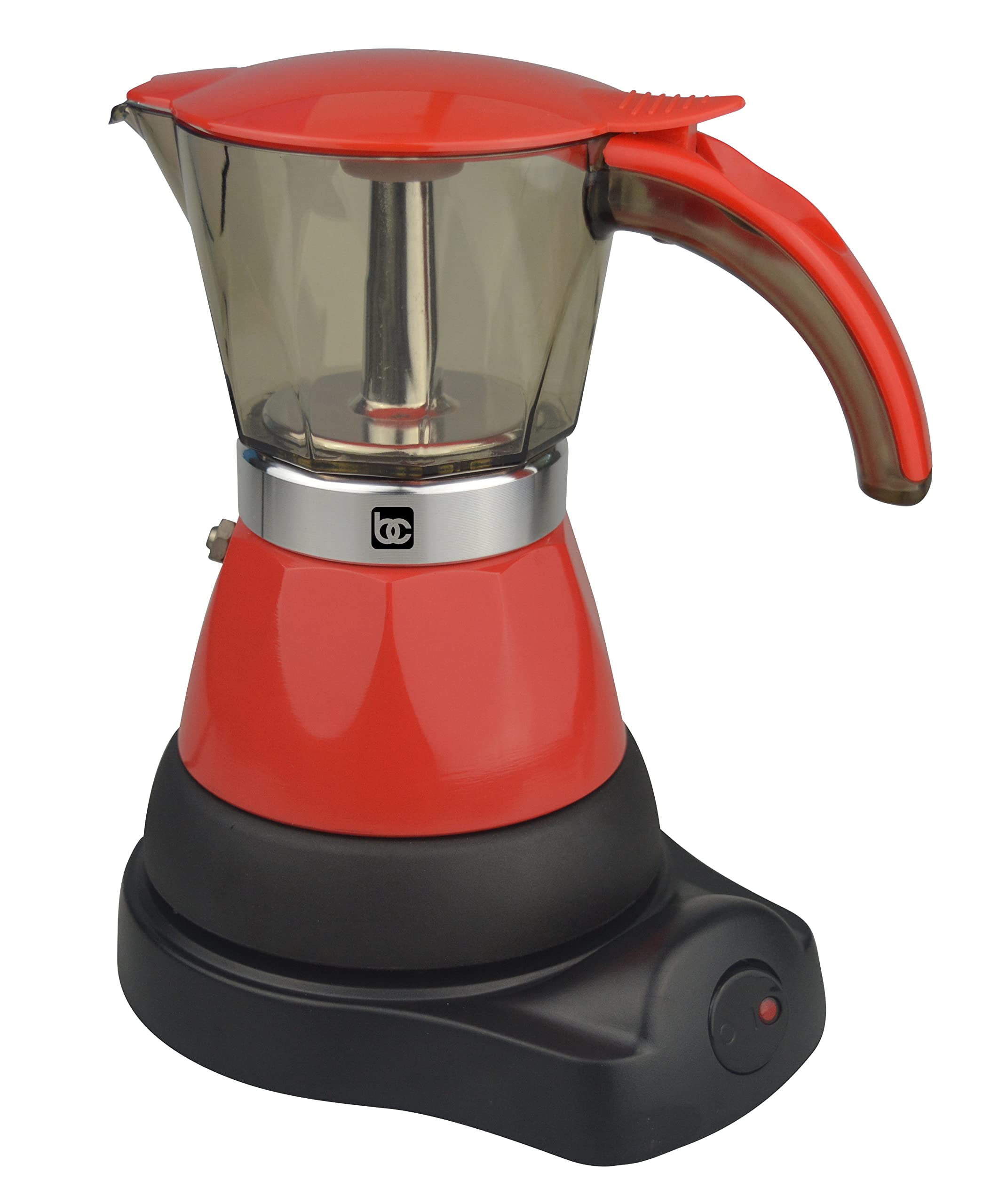 Bene Casa Electric Espresso Maker 13 Cup Red, Cafetera Electrica