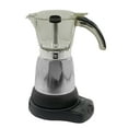 thumbnail image 1 of Bene Casa Silver Portable Electric Espresso Maker/Cafetera, 3-6 Cups/Shots, 1 of 6
