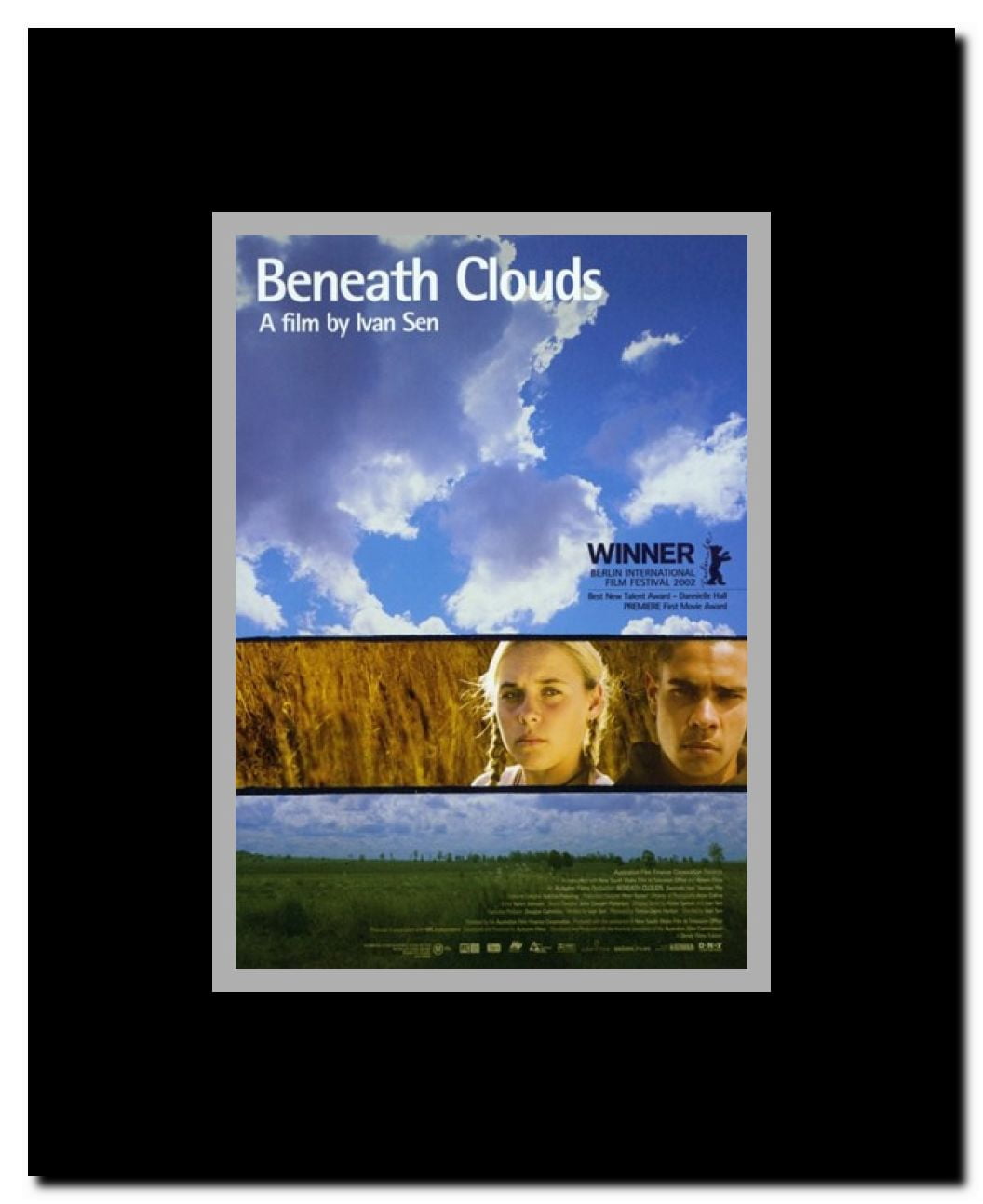 Beneath Clouds Framed Movie Poster