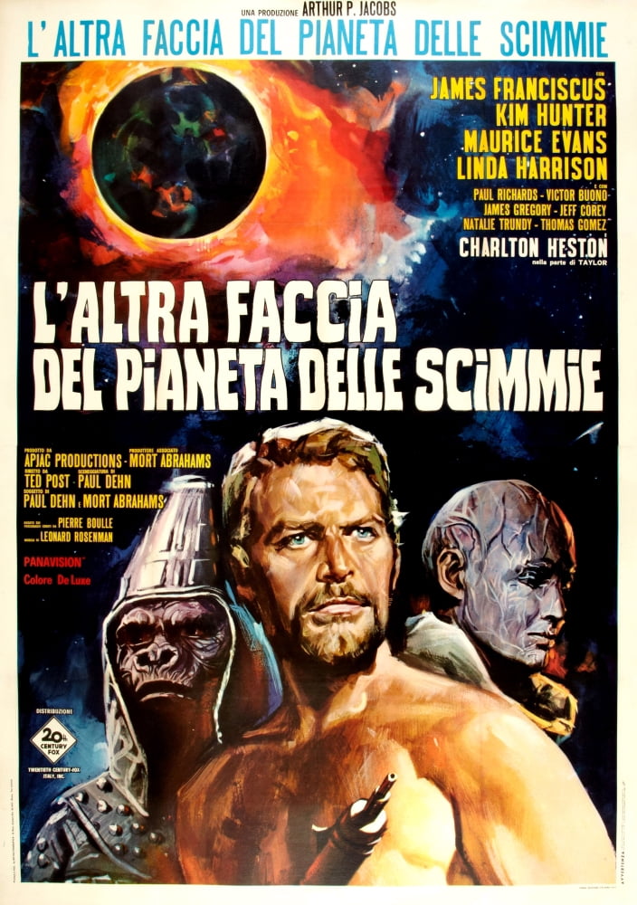 Beneath The Planet Of The Apes Canvas Art -  (24 x 36)