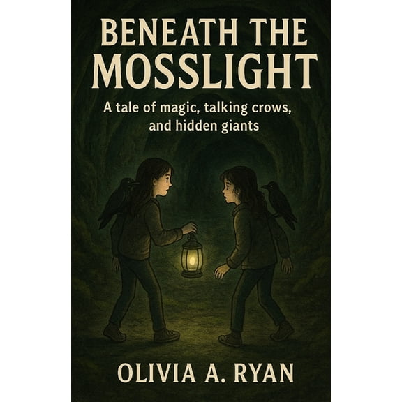 Beneath the Mosslight: A Tale of Magic, Talking Crows, and Hidden Giants, (Paperback)