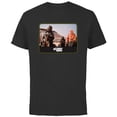 thumbnail image 1 of Beneath the Planet of the Apes 1970 General Ursus & Dr Zaius - Short Sleeve Cotton T-Shirt for Adults - Customized-Black, 1 of 5
