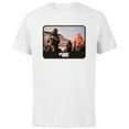 thumbnail image 1 of Beneath the Planet of the Apes 1970 General Ursus & Dr Zaius - Short Sleeve Cotton T-Shirt for Adults - Customized-White, 1 of 5