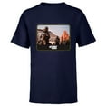 thumbnail image 1 of Beneath the Planet of the Apes 1970 General Ursus & Dr Zaius - Short Sleeve T-Shirt for Kids - Customized-Navy, 1 of 5