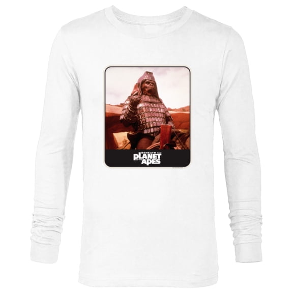 Beneath the Planet of the Apes 1970 Movie General Ursus - Long Sleeve T-Shirt for Men - Customized-White