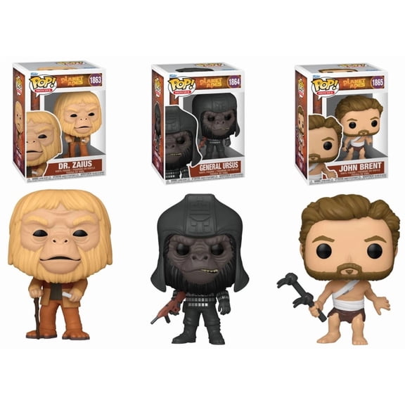 Beneath the Planet of the Apes Funko Pop! Movies Complete Set (3)