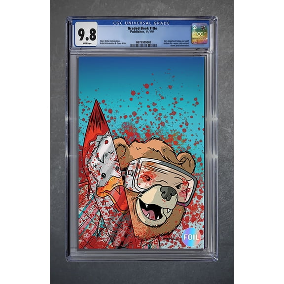 Beneath the Trees Where Nobody Sees #1 CGC 9.8 Gorkem Demir PCB Hobby Variant C Foil LTD 500