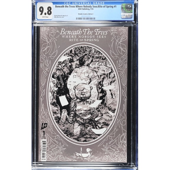 Beneath the Trees Where Nobody Sees: Rite of Spring #1 CGC Universal Series 9.8 Riley Rossmo 1:50 Ratio